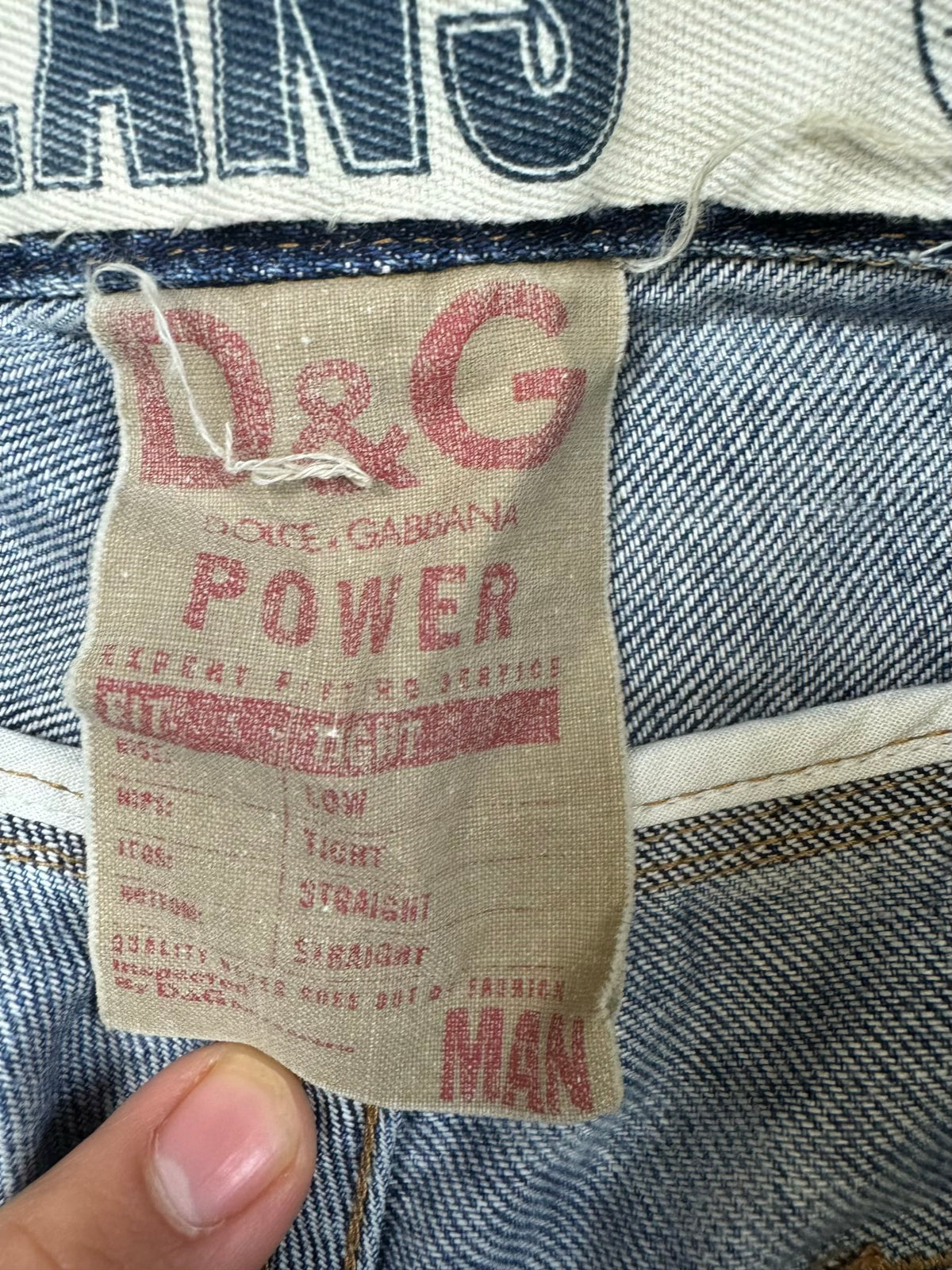 vintage Dolce & Gabbana jeans {S}