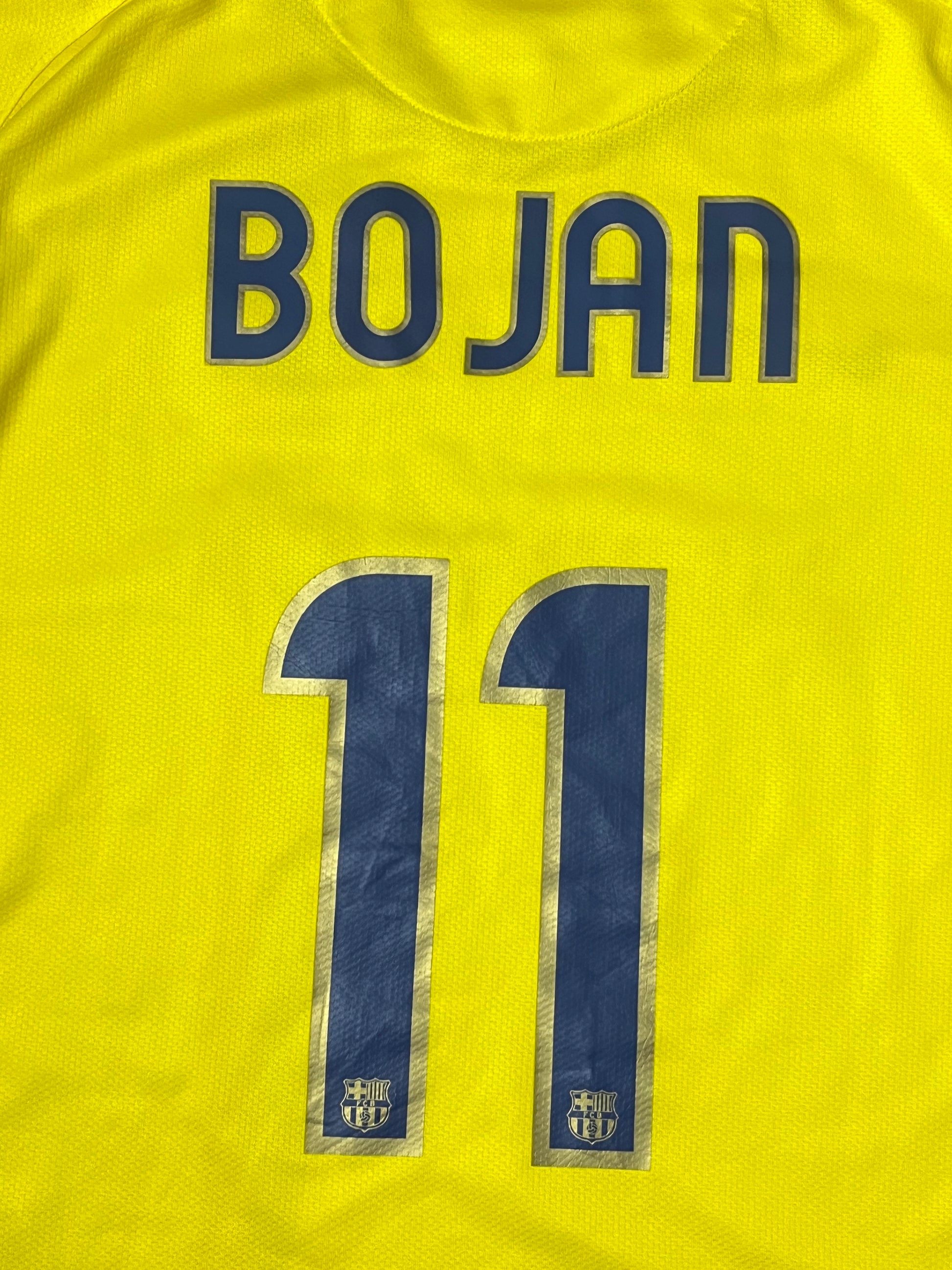 vintage Nike Fc Barcelona BOJAN 11 2009-2010 3rd jersey {XS}