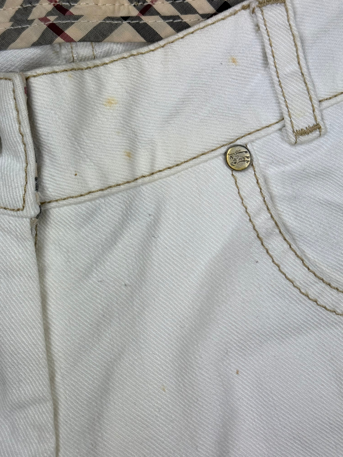 vintage Burberry jeans {XS}