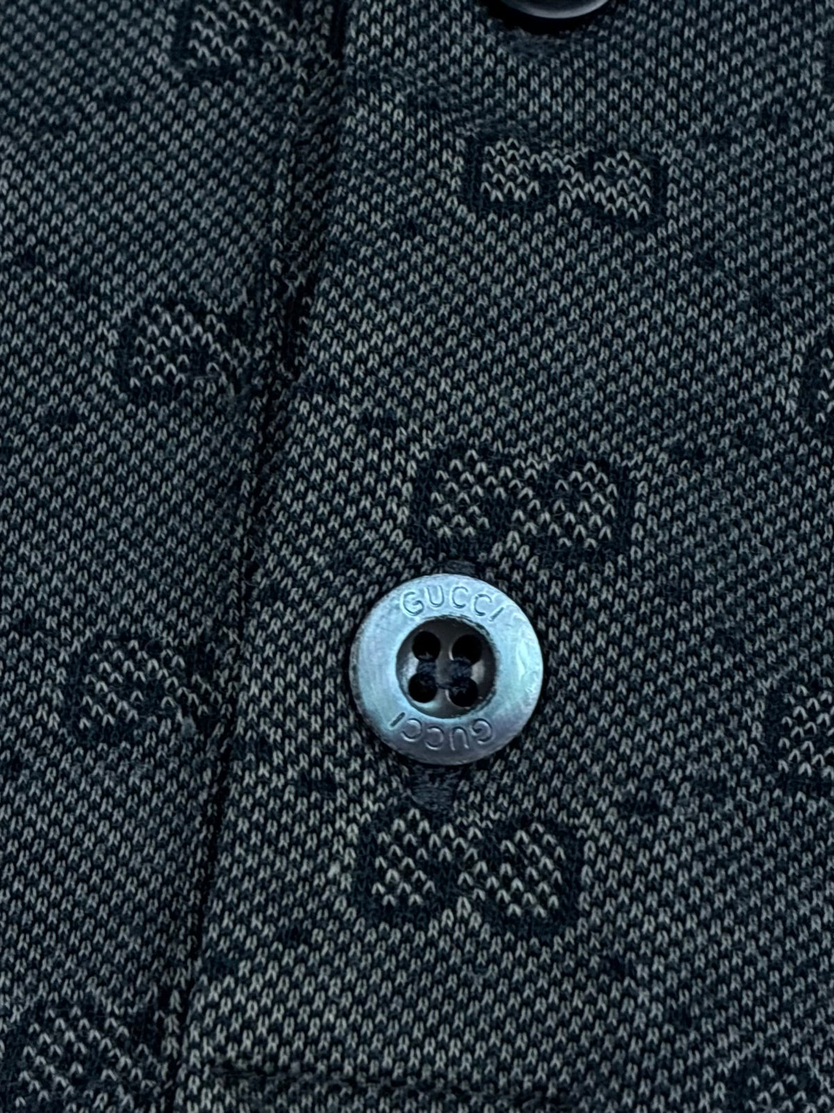 vintage Gucci monogram polo {M}