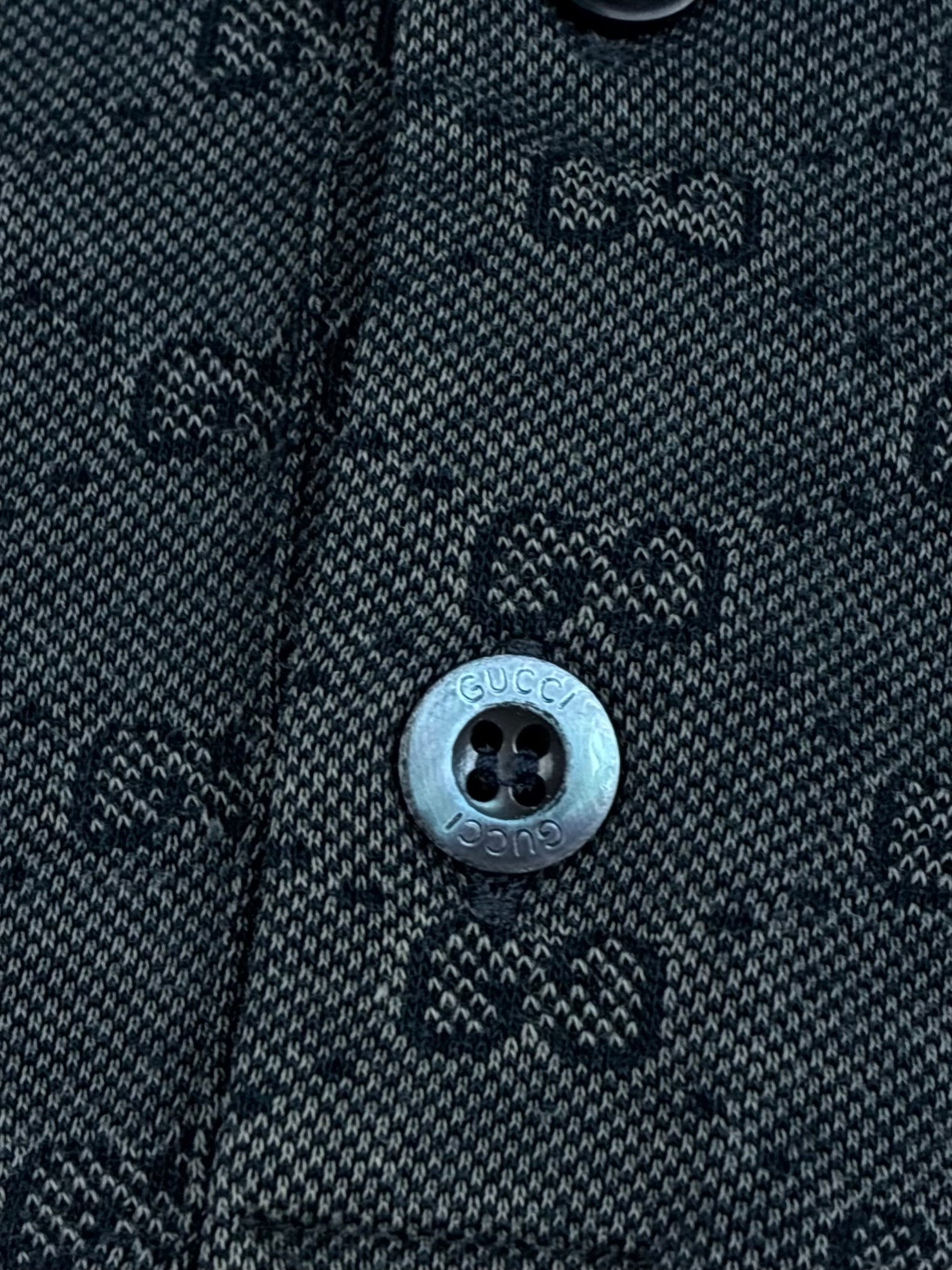 vintage Gucci monogram polo {M}