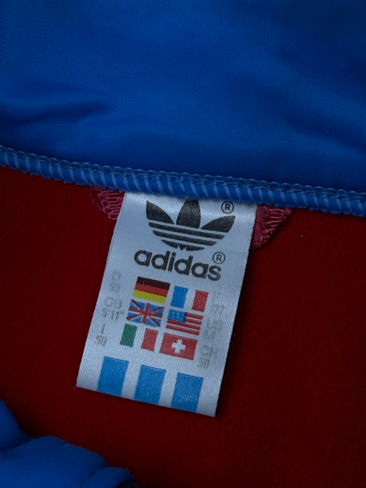 vintage Adidas trackjacket {M}