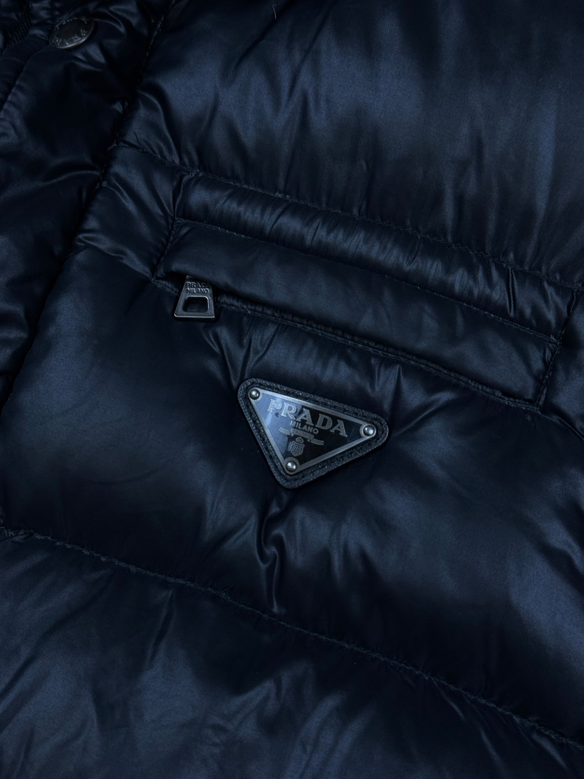 vintage black Prada vest