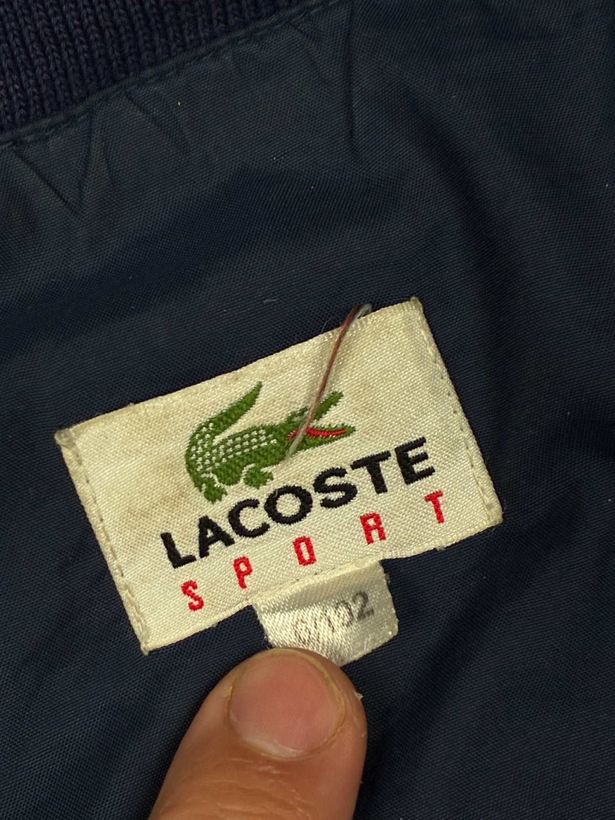 vintage Lacoste windbreaker {XL}