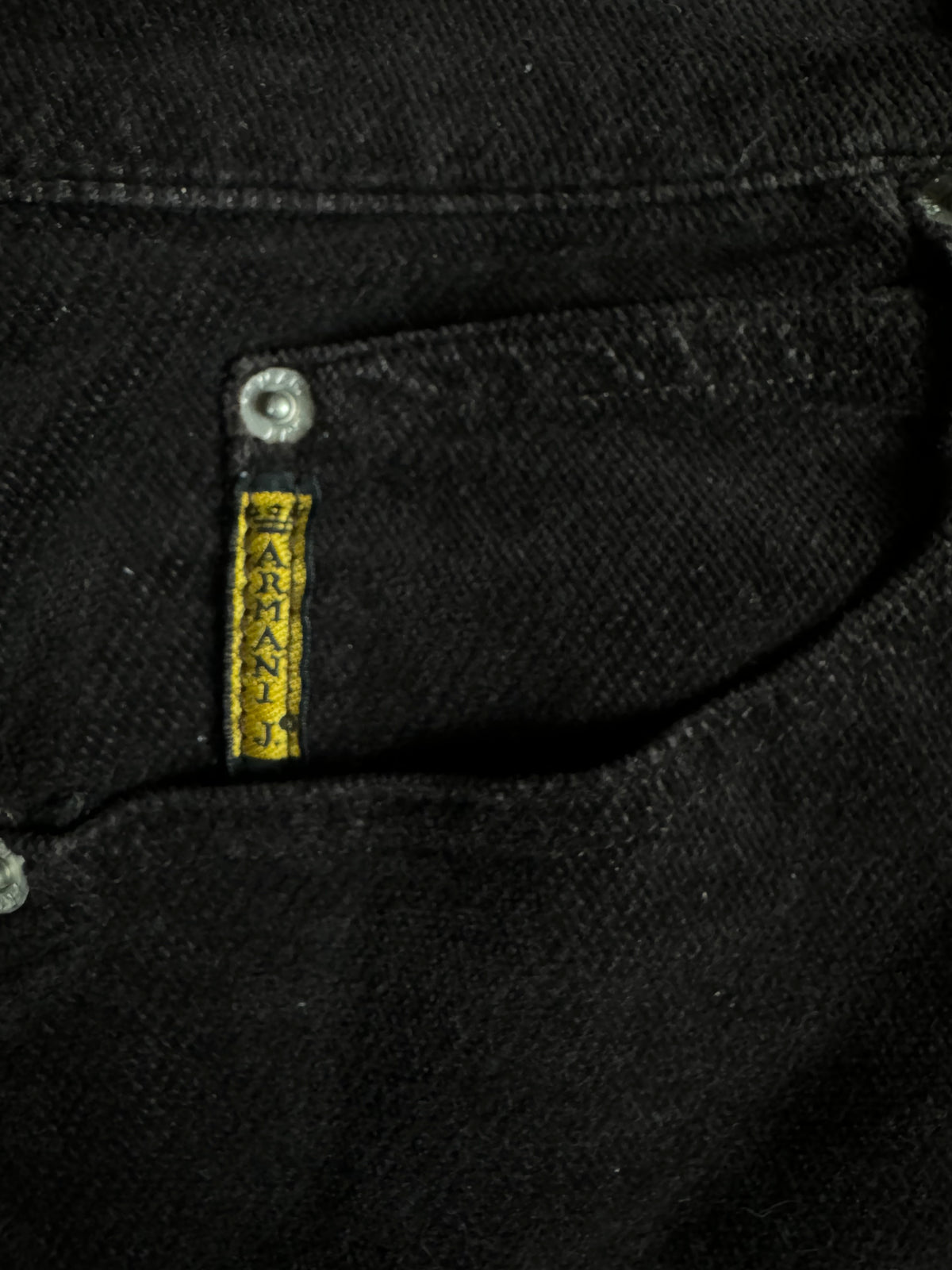 vintage Armani jeans {S}