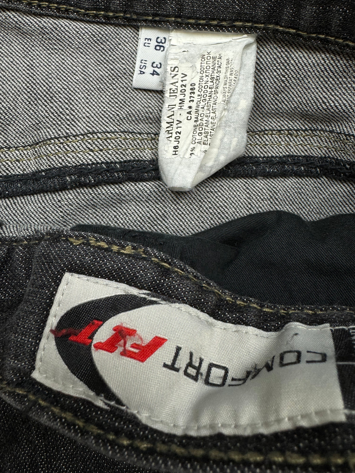 vintage Armani jeans {L}