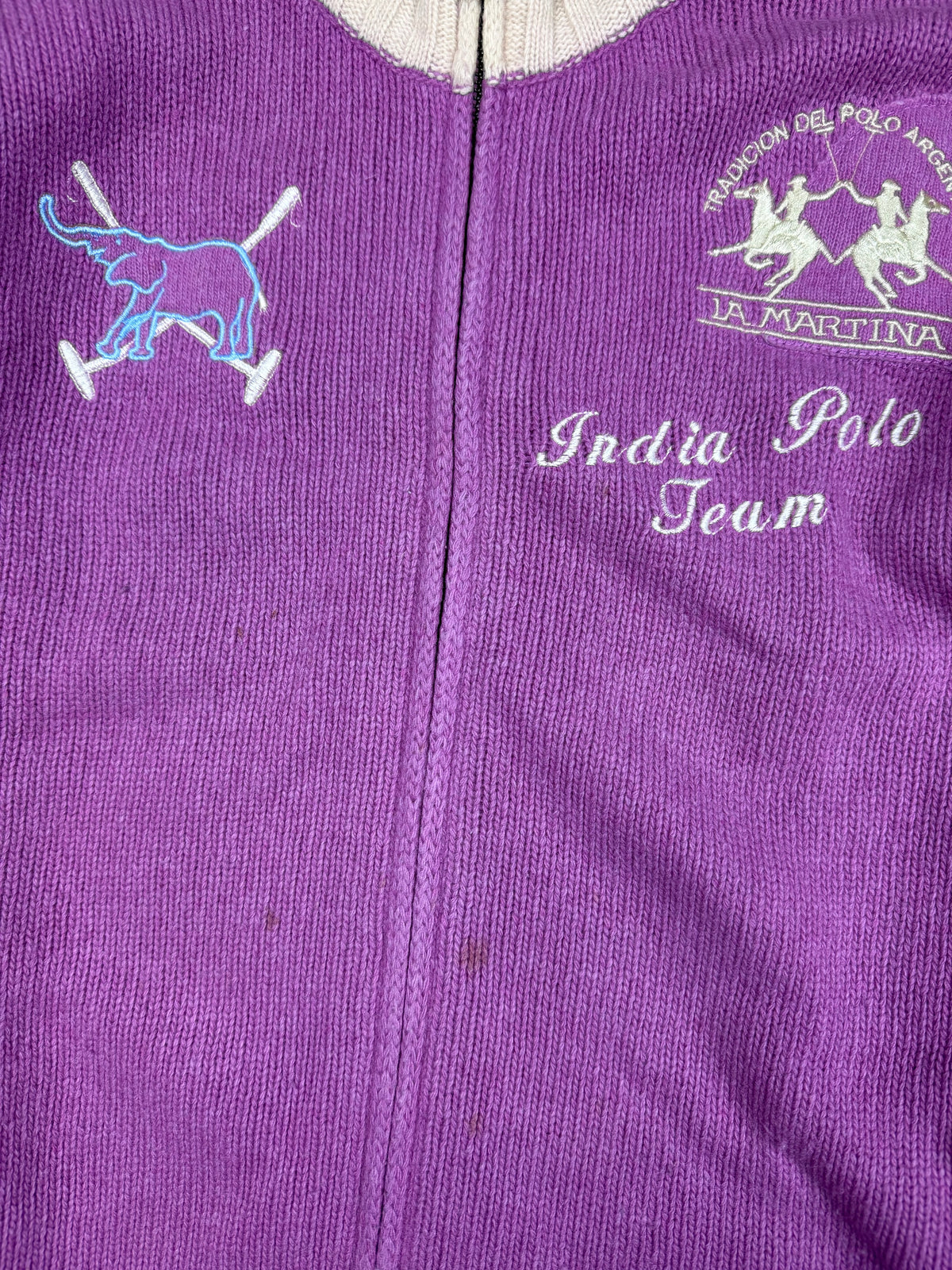 vintage La Martina sweatjacket {L}