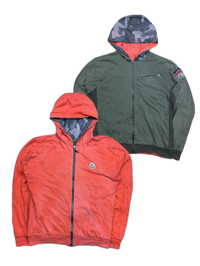 vintage reversible Moncler sweatjacket {M}