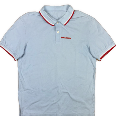 babyblue Prada polo {XL}