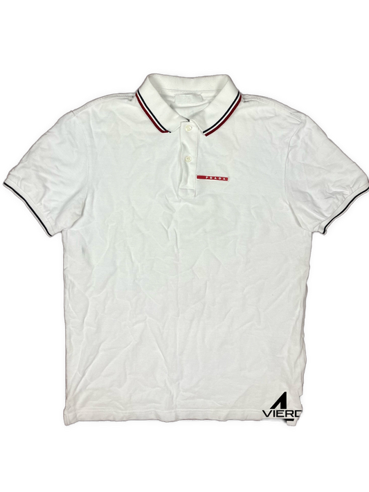 white Prada polo {M}
