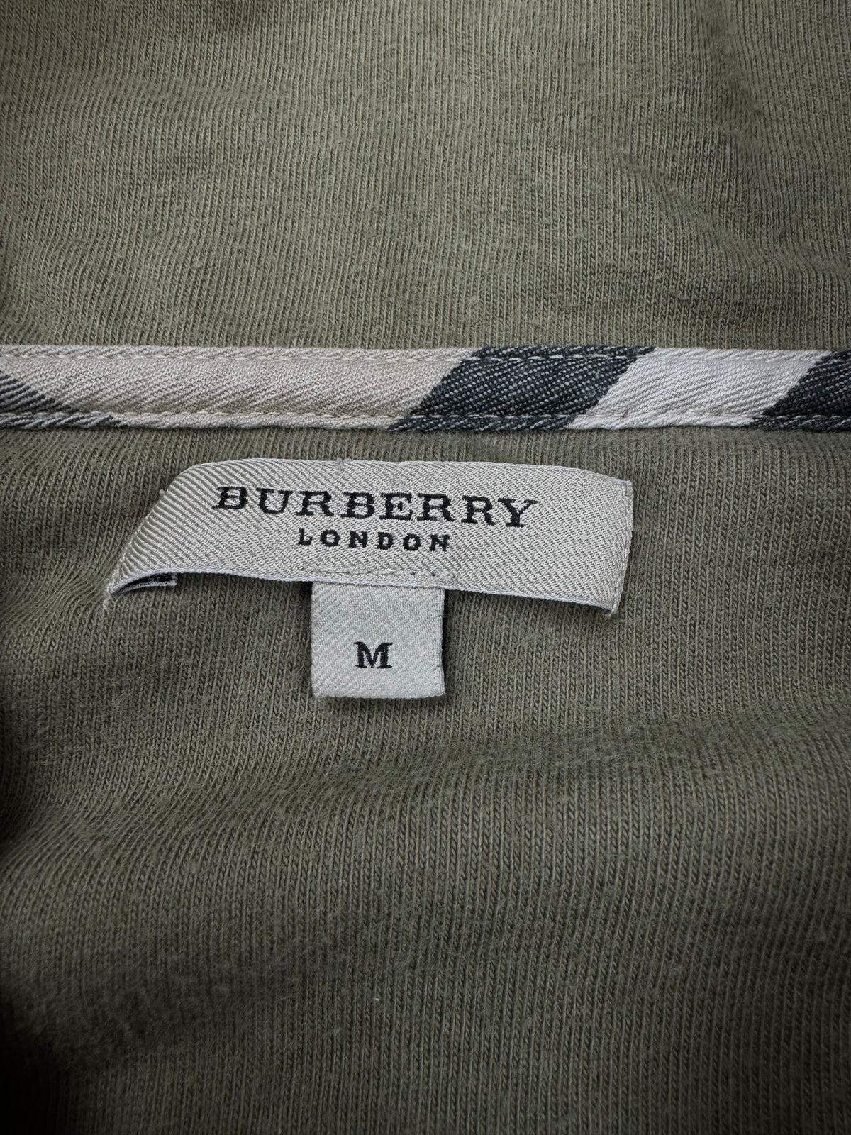 vintage Burberry sweatjacket {M}