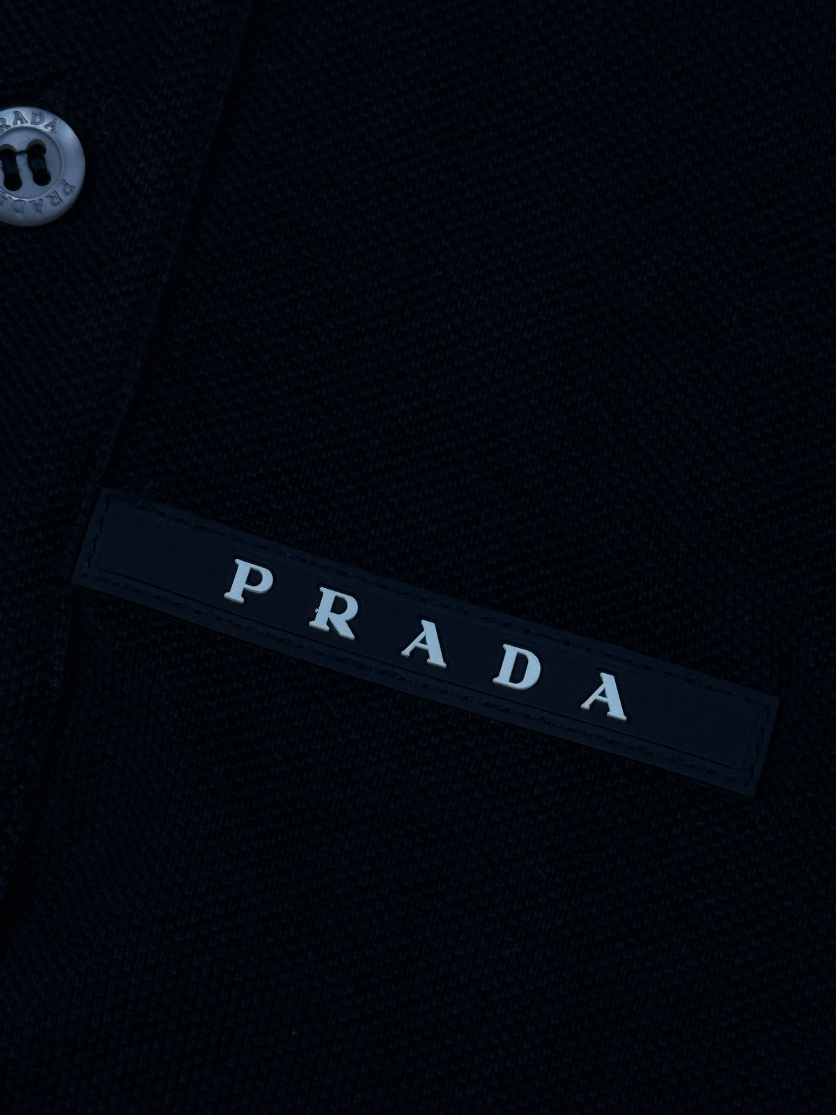 black Prada polo {S}