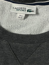 Load image into Gallery viewer, dark grey Lacoste sweater {XL}
