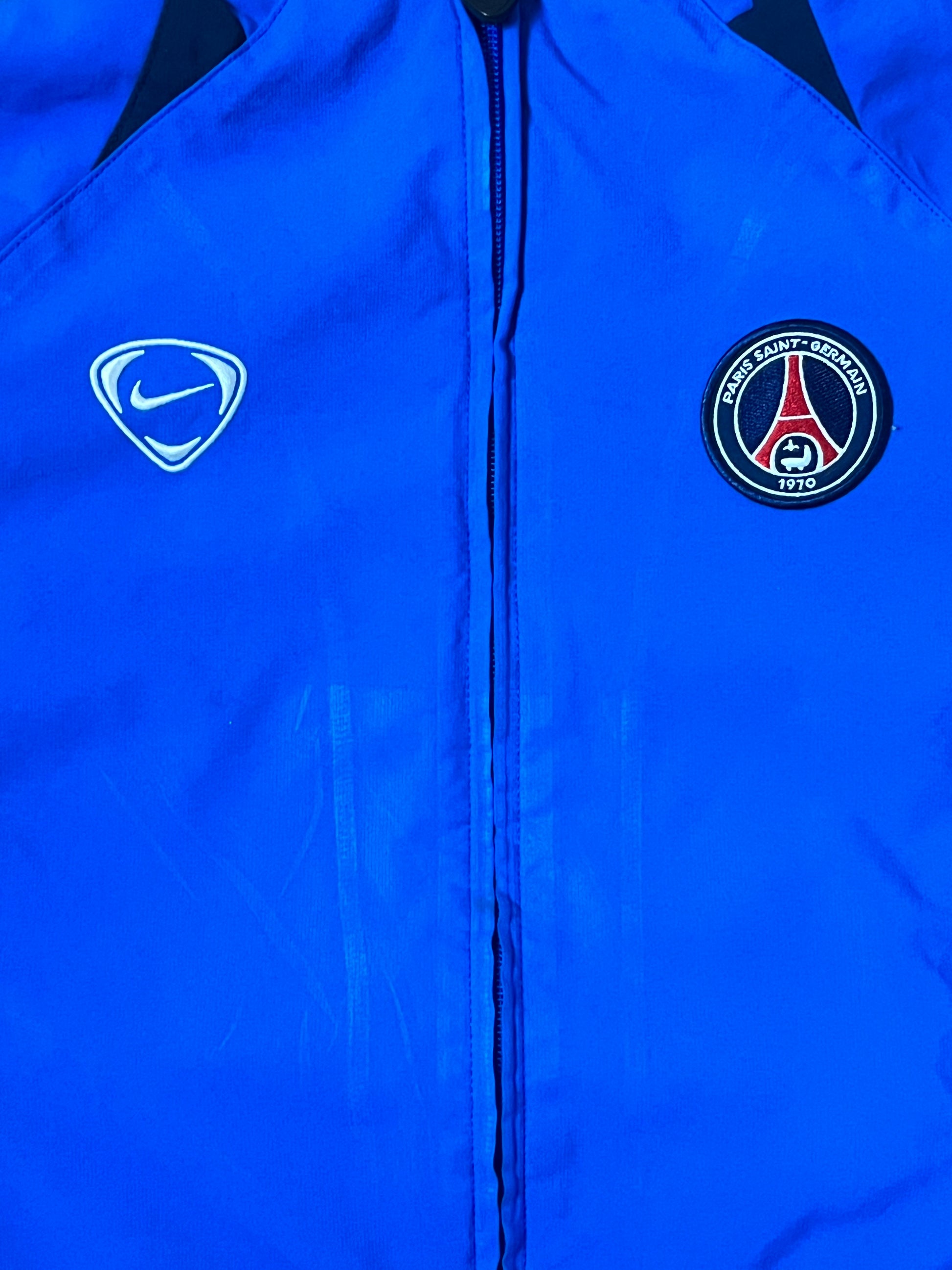 vintage Nike PSG Paris Saint Germain windbreaker {XS}