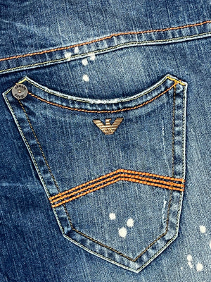 vintage Armani jeans {L}