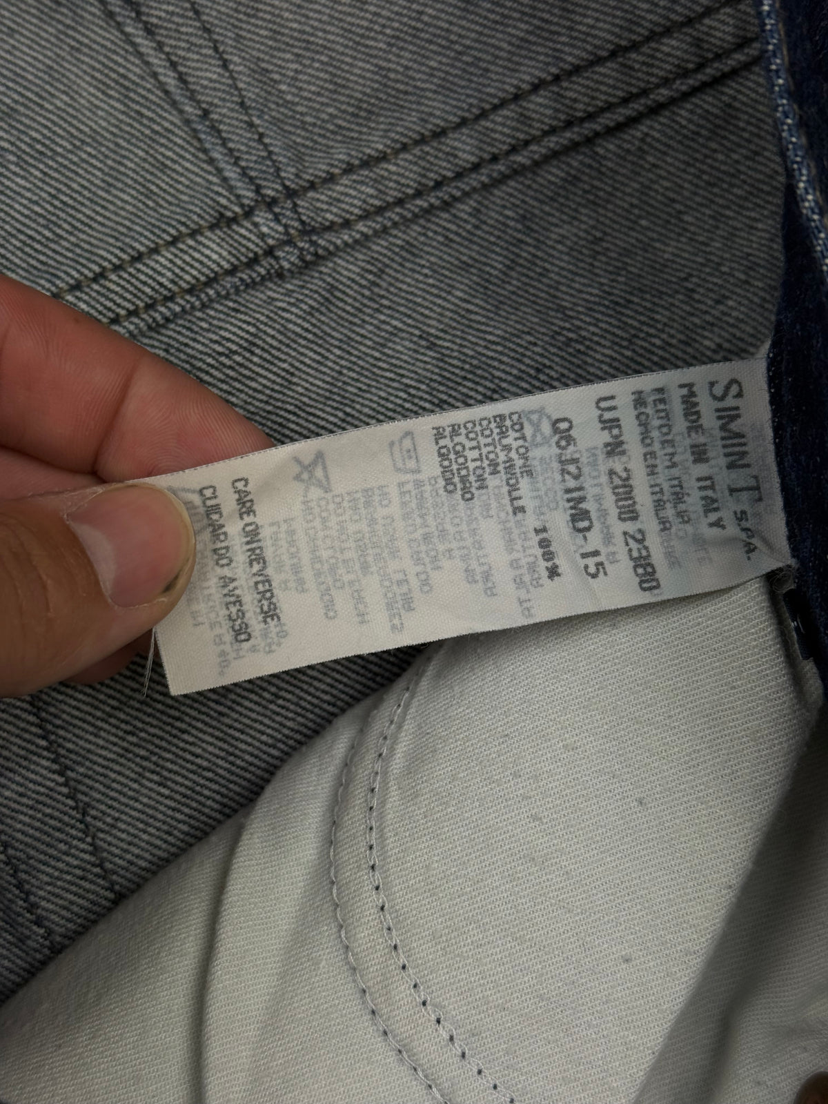 vintage Armani jeans