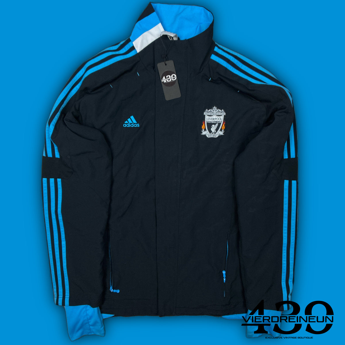 vintage Adidas Fc Liverpool windbreaker {L}