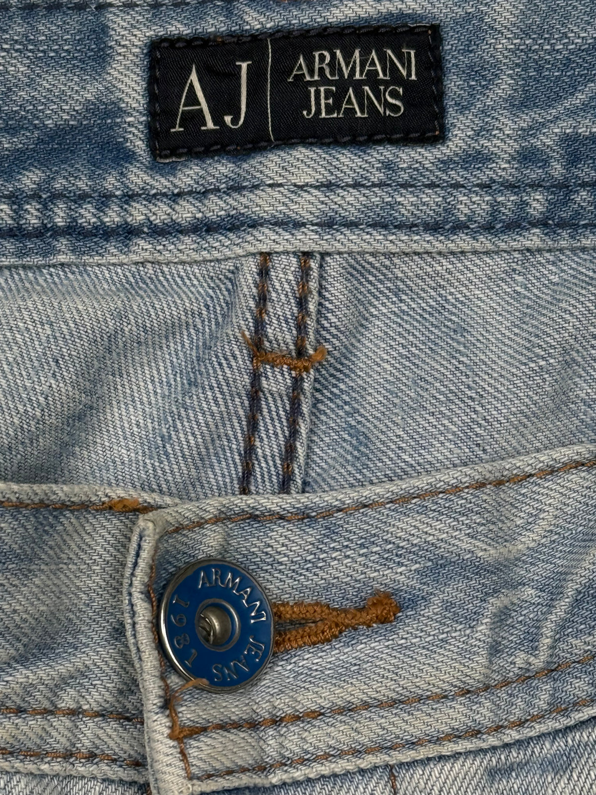 vintage Armani jeans