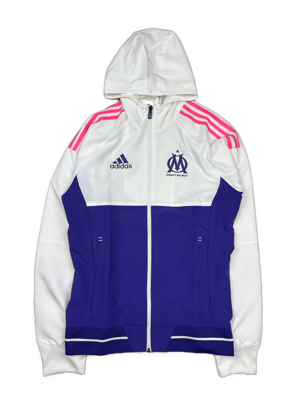 vintage Adidas Olympique Marseille windbreaker {XS}