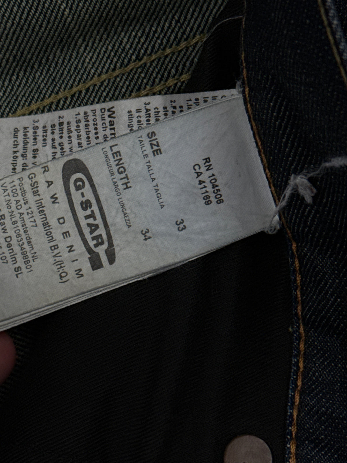 vintage G-STAR jeans {L}