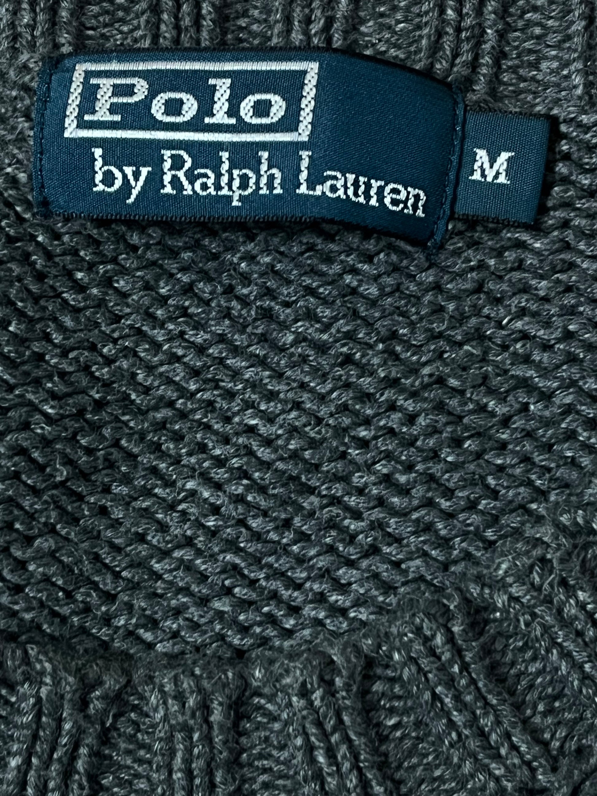 vintage grey Polo Ralph Lauren knittedsweater {M}