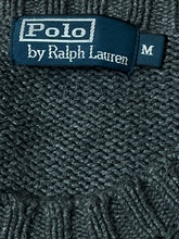 Φόρτωση εικόνας στο εργαλείο προβολής Συλλογής, vintage grey Polo Ralph Lauren knittedsweater {M}
