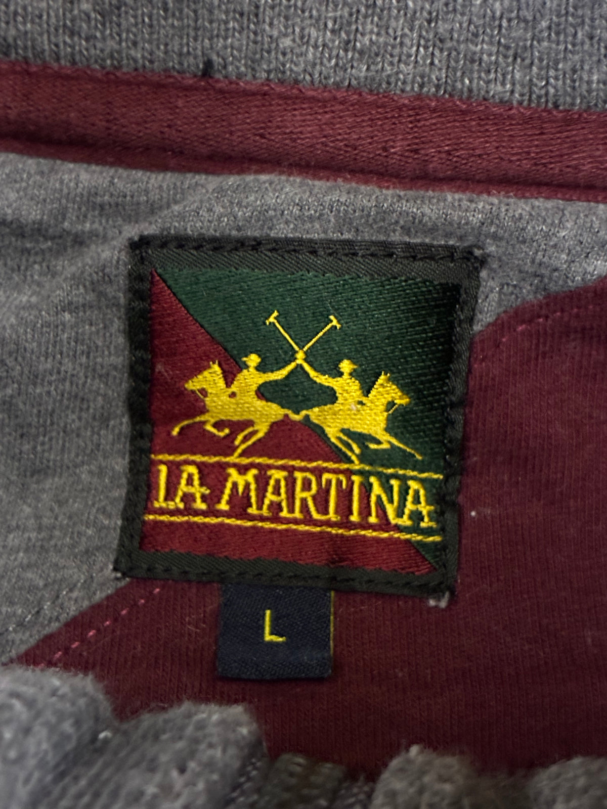 vintage La Martina sweatjacket {L}