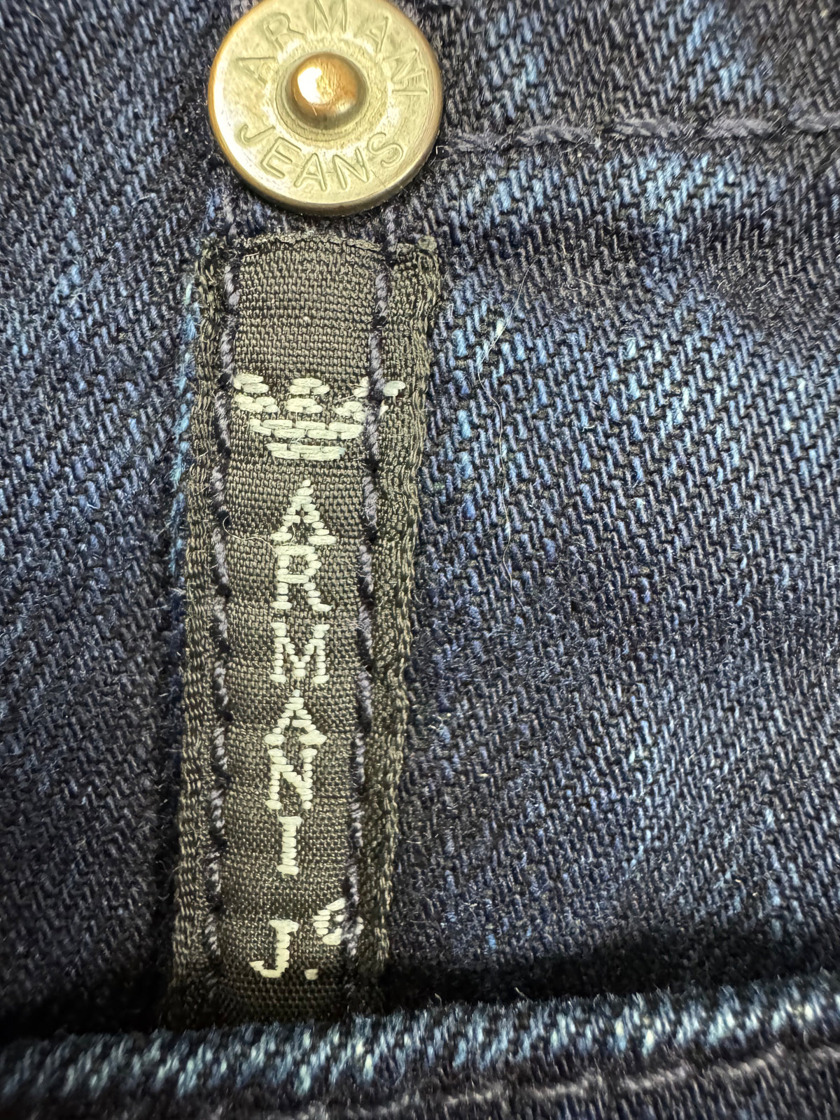 vintage Armani jeans {L}