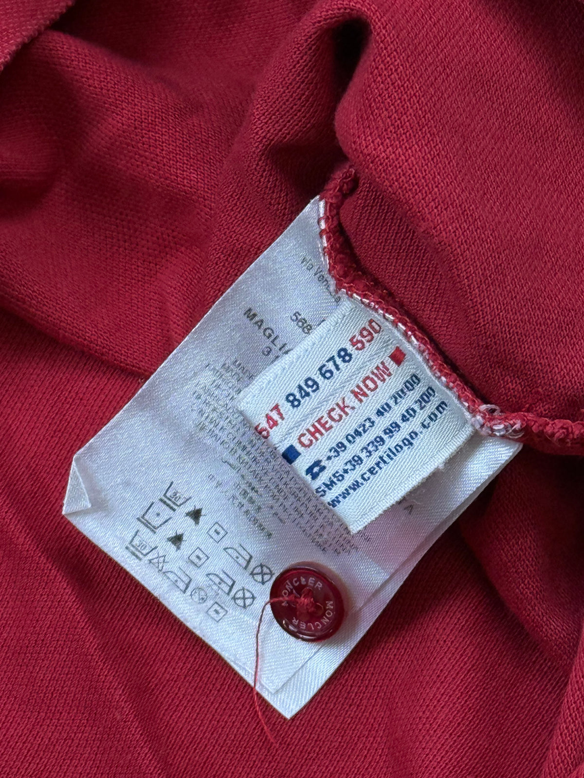 vintage Moncler polo {M}