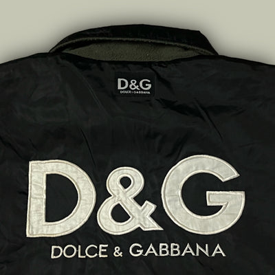 vintage reversible Dolce & Gabbana windbreaker/fleecejacket {M-L}