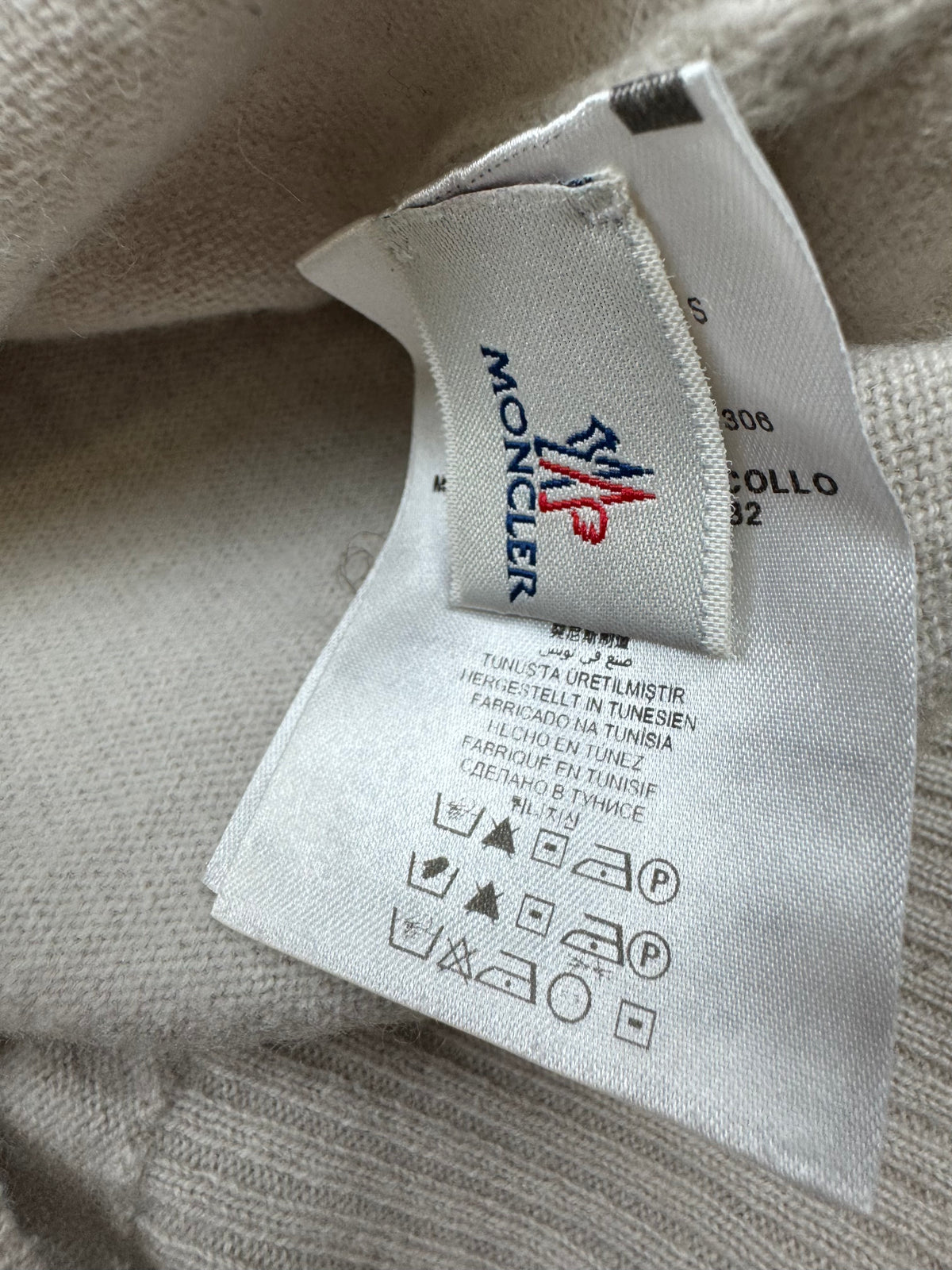 vintage Moncler knittedsweater {L}