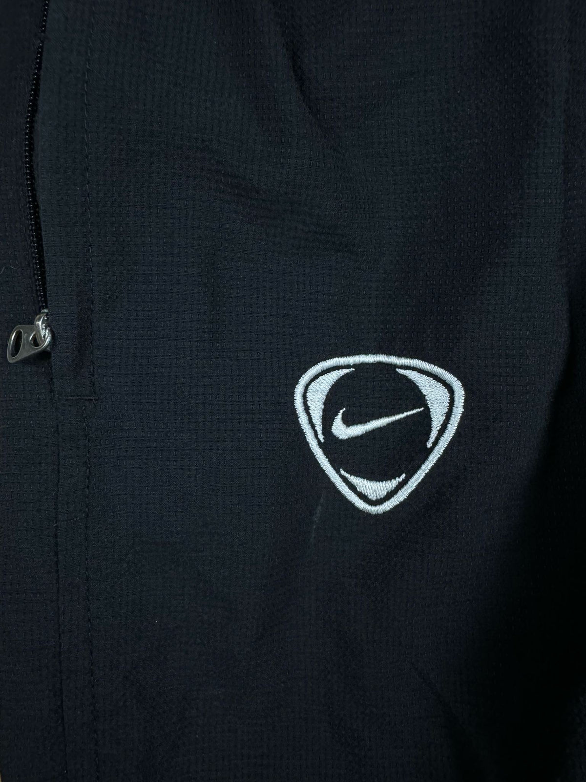 vintage black Nike trackpants {M}