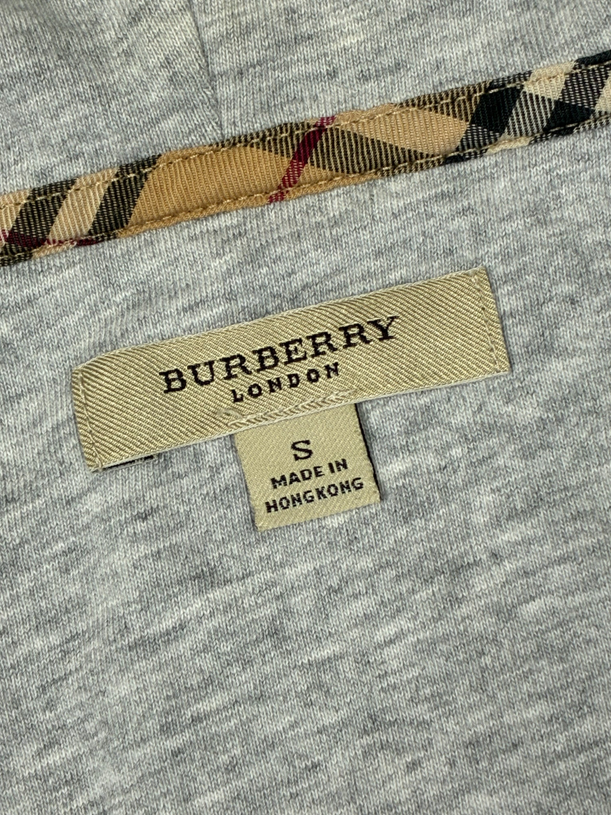 vintage Burberry sweatjacket {S}
