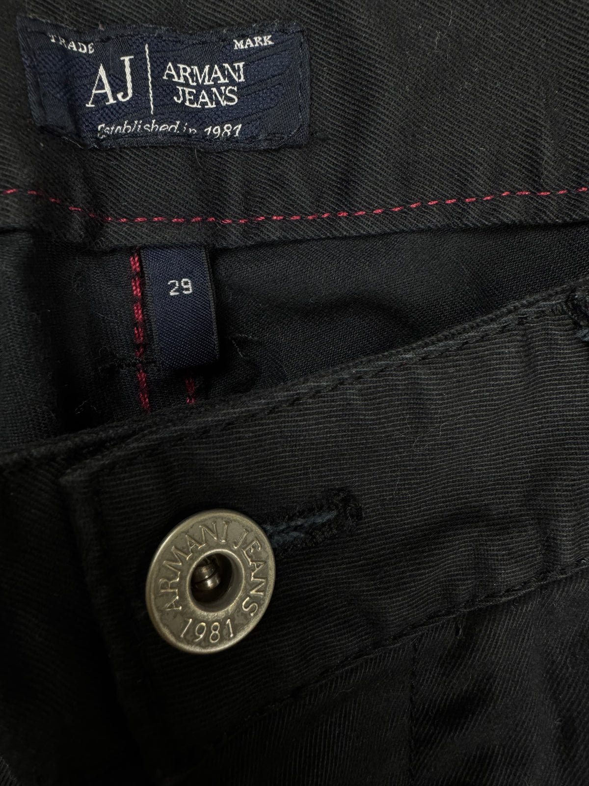 vintage Armani jeans {XS}