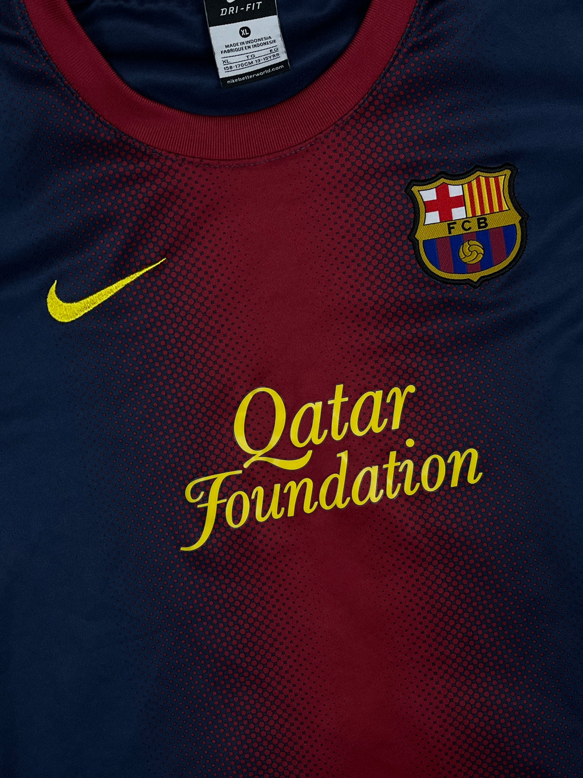 vintage Nike Fc Barcelona 2012-2013 home jersey {S}