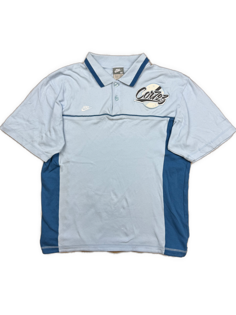 vintage babyblue Nike CORTEIZ polo {M}