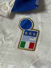 Carica l&#39;immagine nel visualizzatore di Gallery, vintage DIADORA Italy 1992 away jersey {M}
