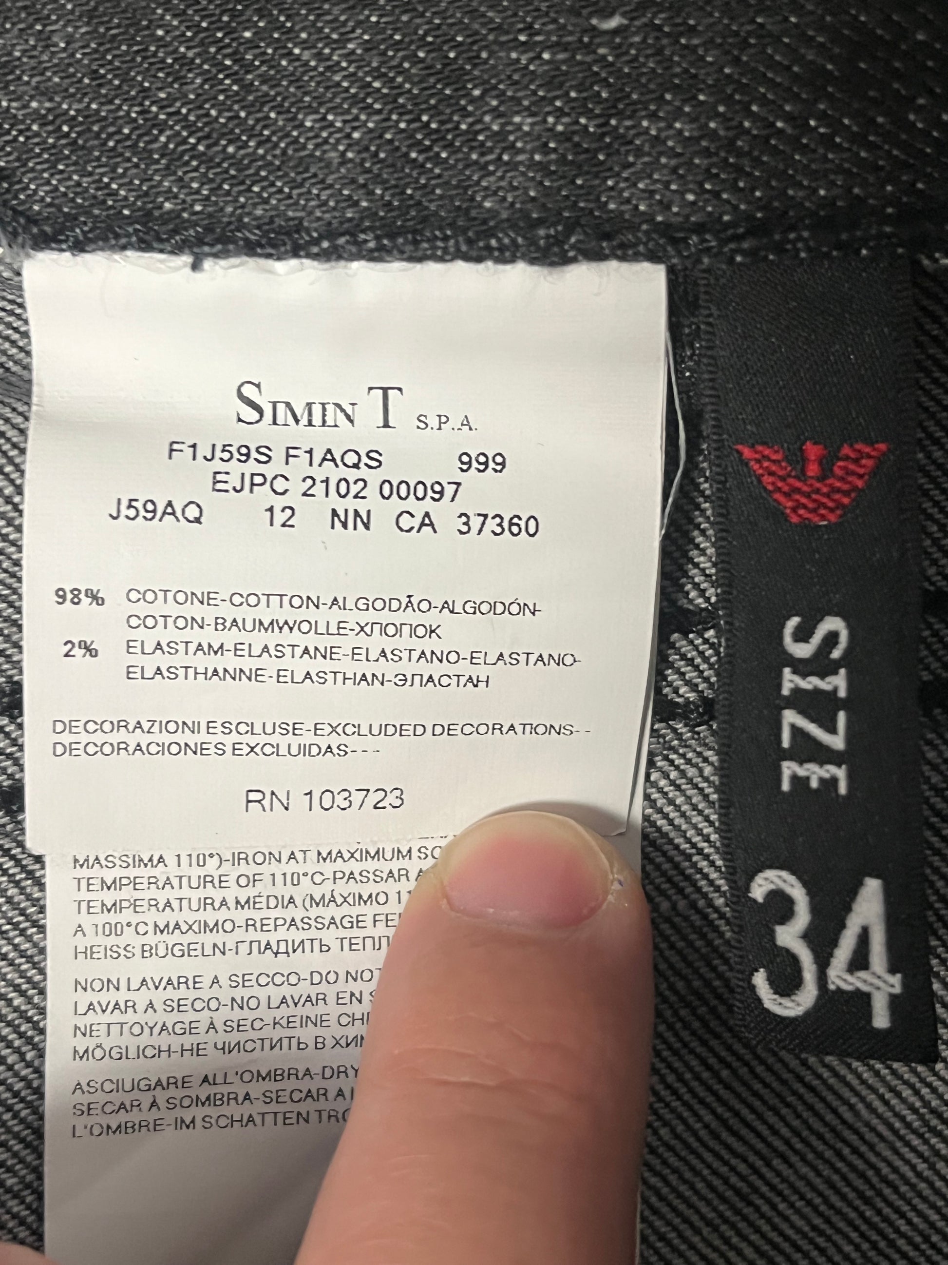vintage Emporio Armani jeans {S}