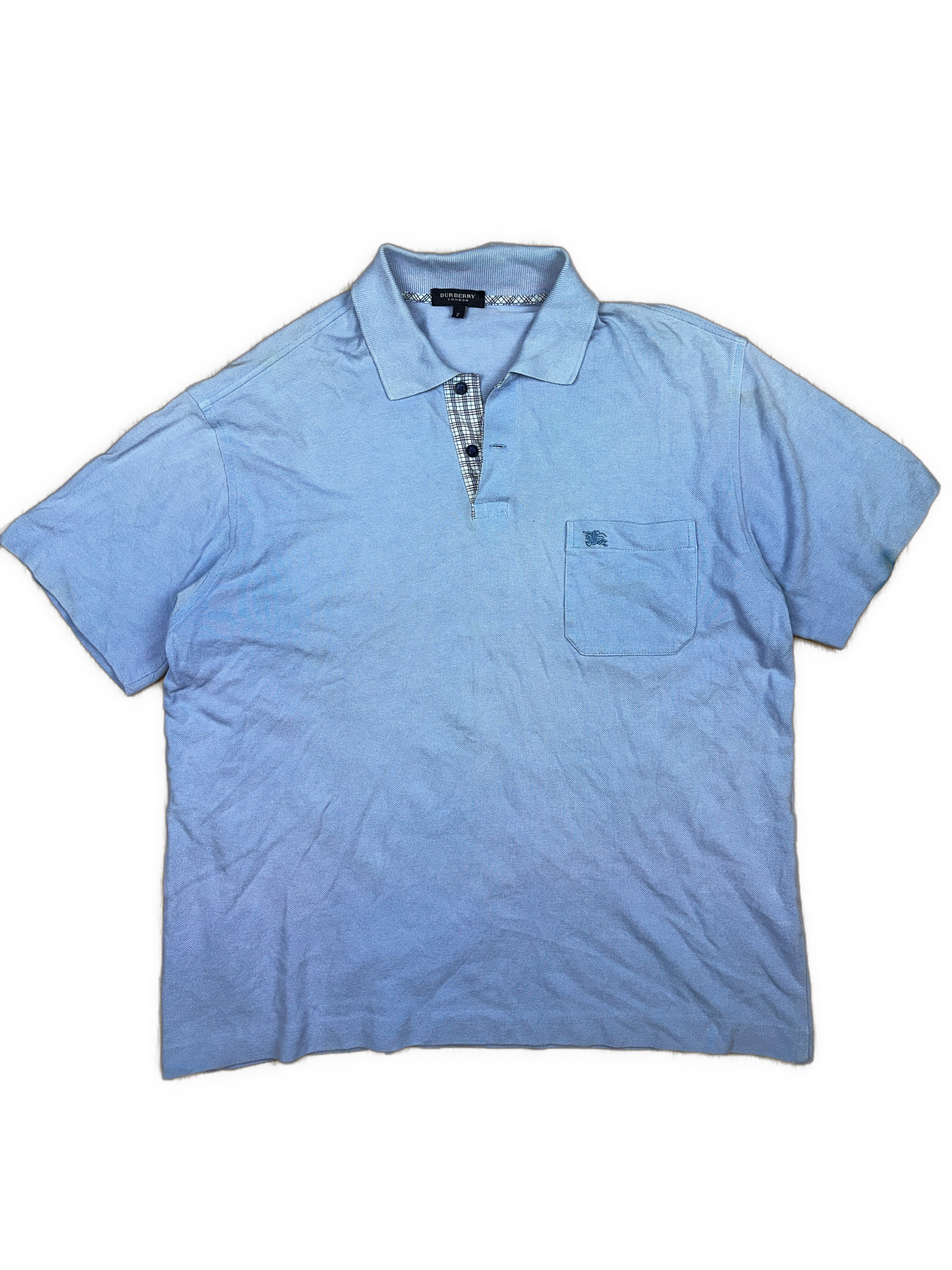 vintage Burberry polo {L}