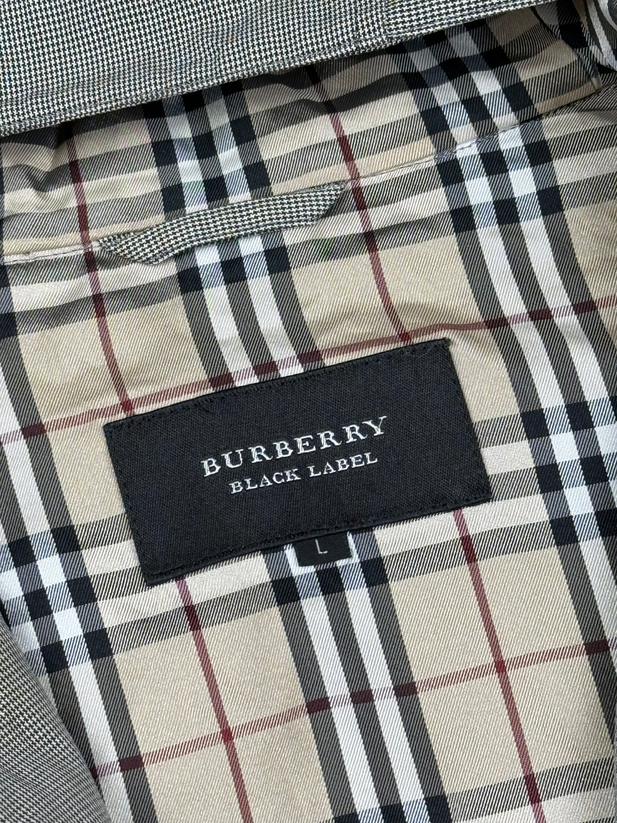 vintage Burberry Black Label windbreaker