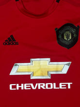 Carregar imagem no visualizador da galeria, red Adidas Manchester United 2019-2020 home jersey {M}
