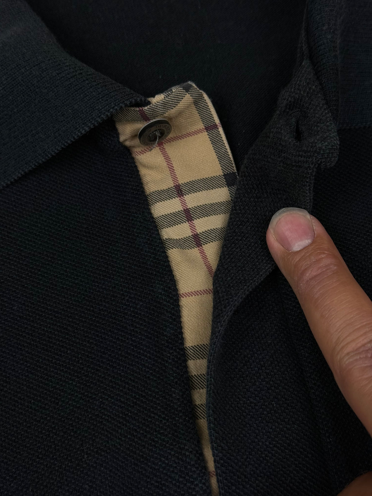 vintage Burberry polo
