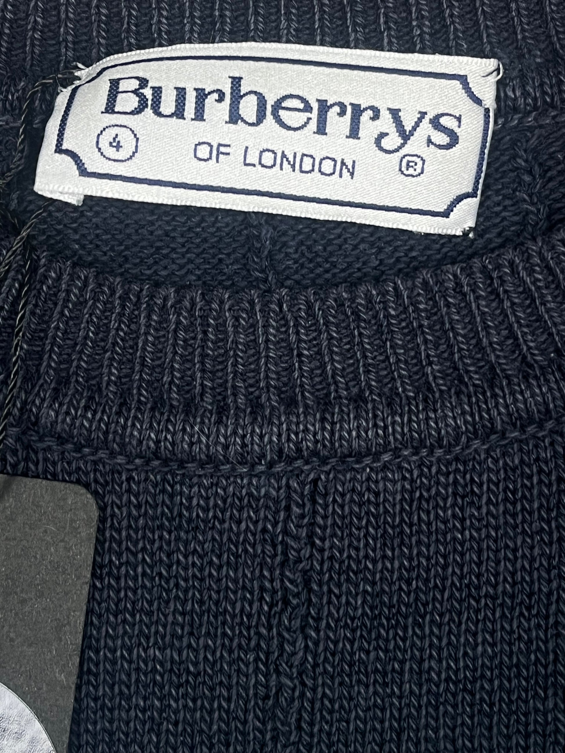 vintage Burberry knittedsweater {M}