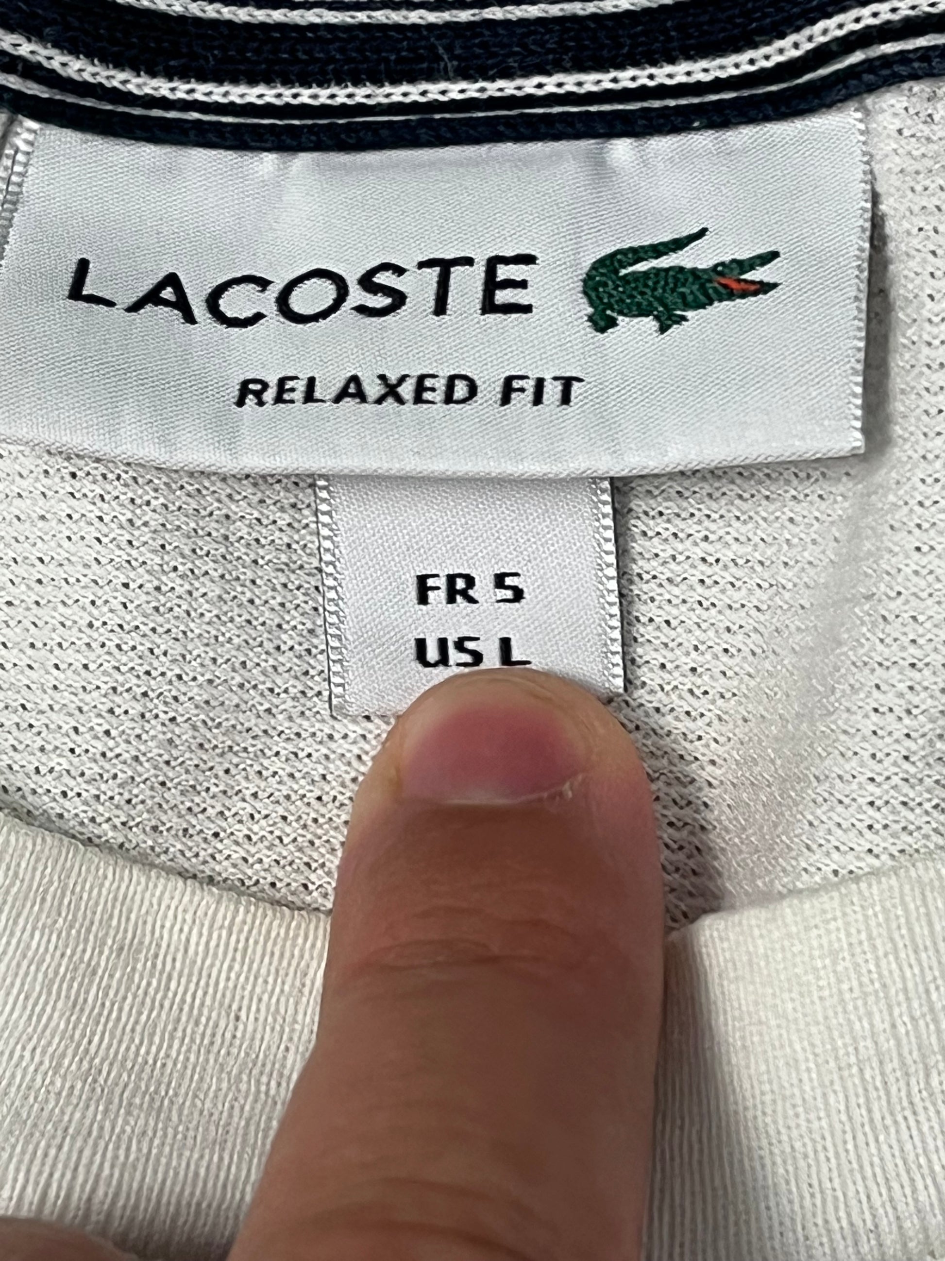 vintage Lacoste t-shirt {L}