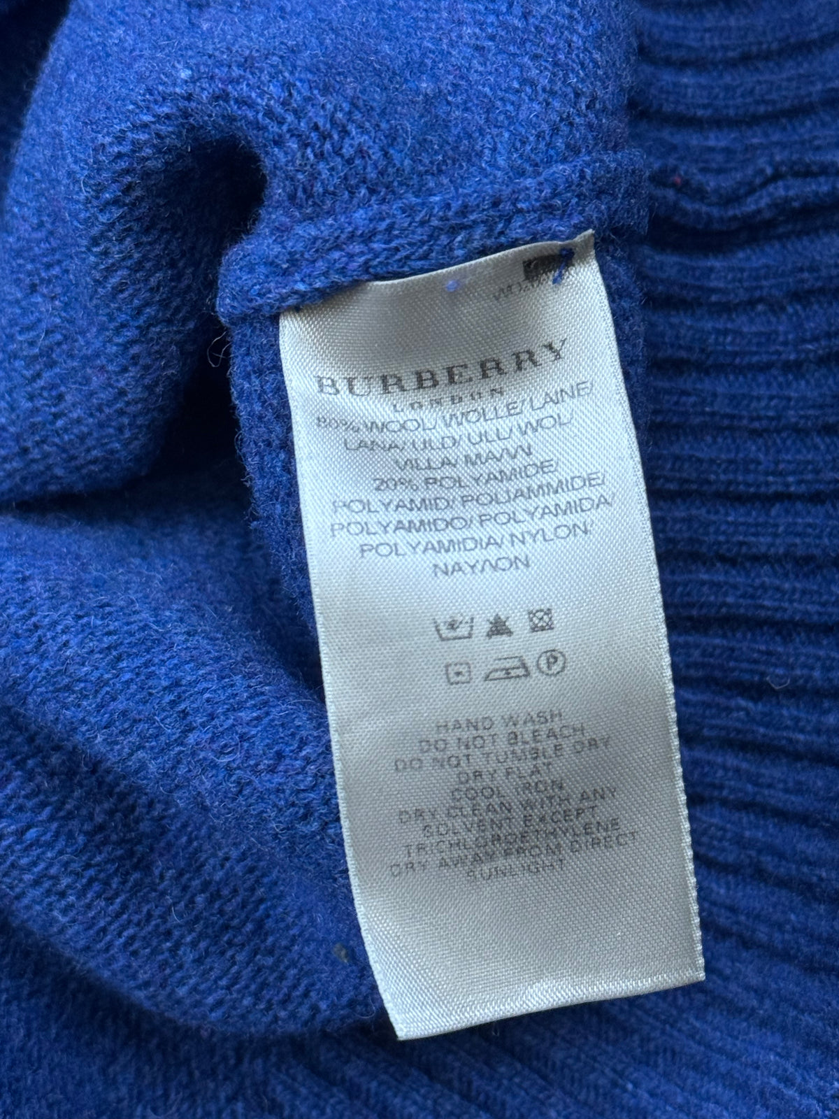 vintage Burberry sweatjacket {L}