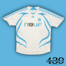 Carica l&#39;immagine nel visualizzatore di Gallery, vintage Adidas Olympique Marseille 2006-2008 home jersey {XL}
