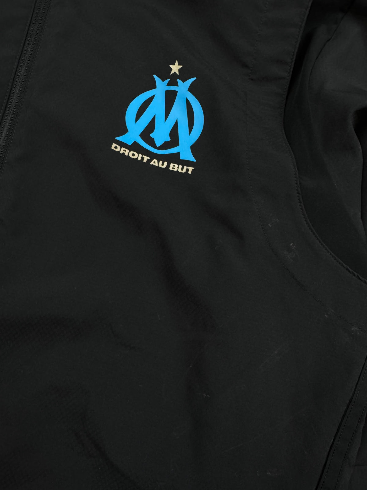 vintage Adidas Olympique Marseille windbreaker {L}