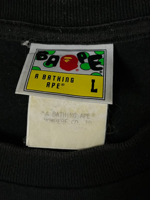 vintage BAPE a bathing ape t-shirt {L}