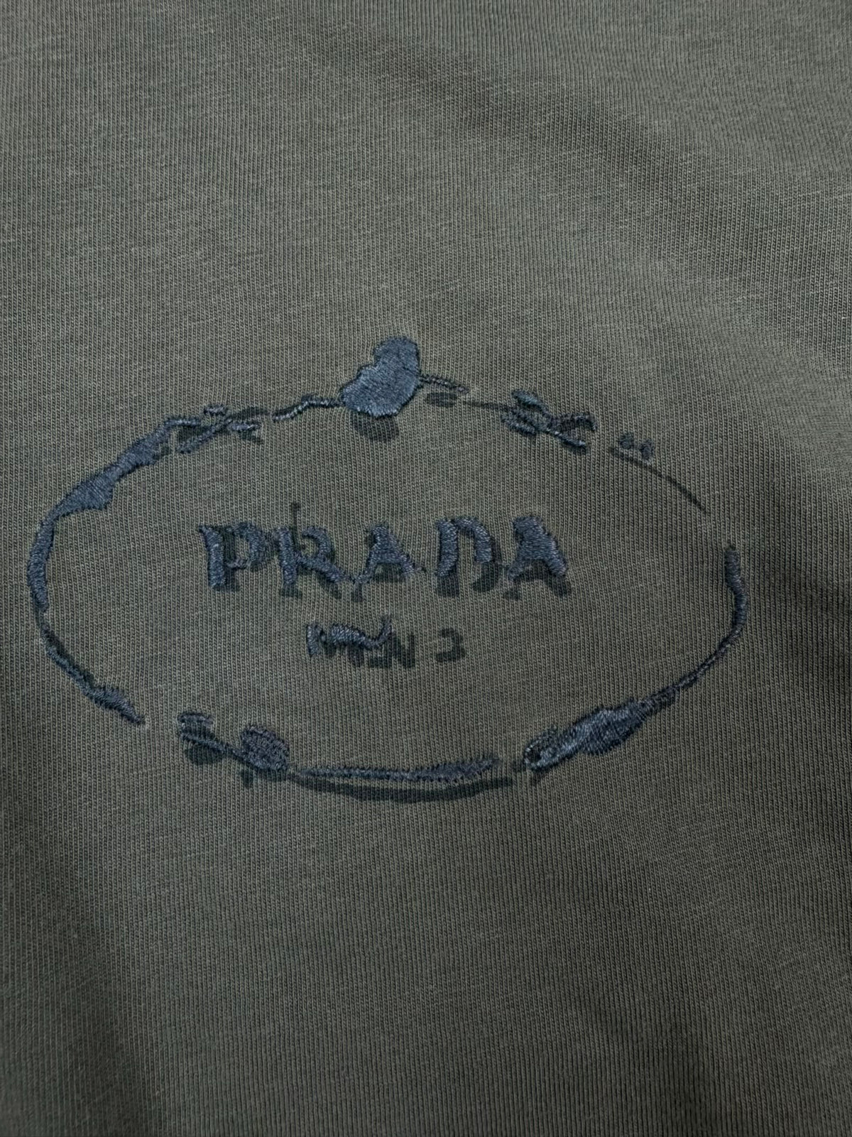 khaki Prada polo {XL}