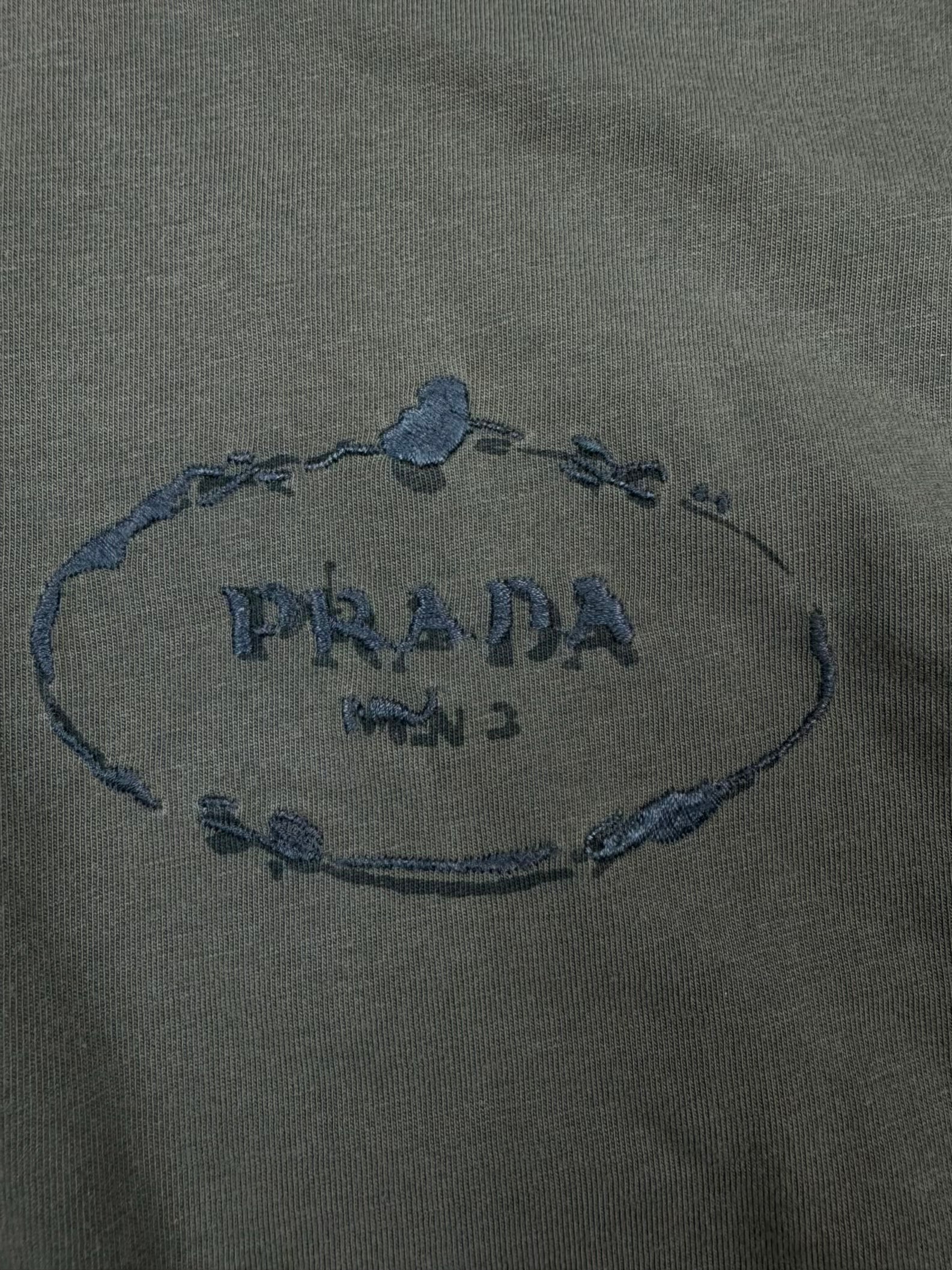 khaki Prada polo {XL}